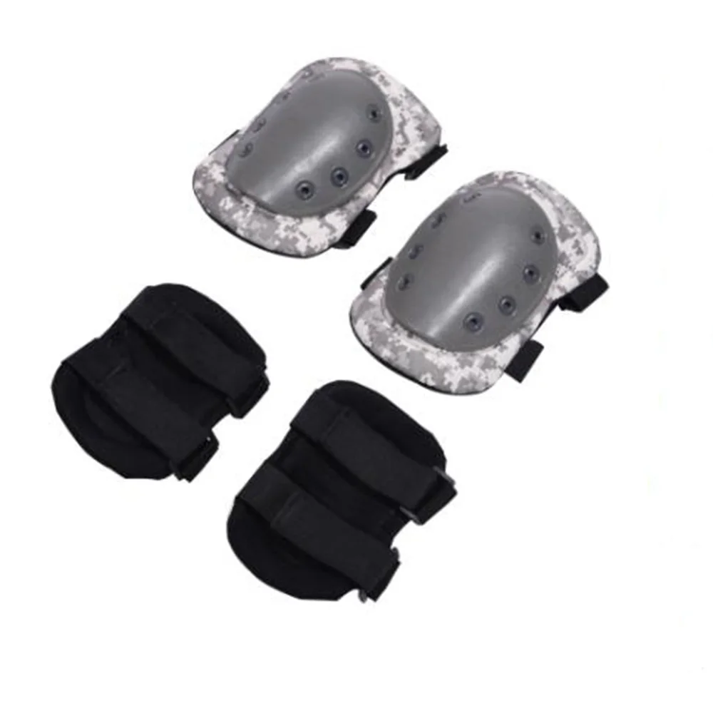4 шт. набор тактических боевых защитных подушек для взрослых 2x наколенники +