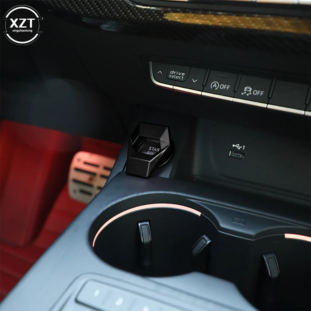 Автомобильная наклейка Кнопка зажигания СТАРТ Стоп двигателя круглая крышка