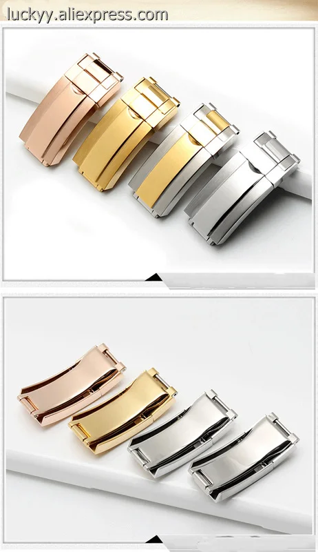 Высококачественная Роскошная брендовая Складная Пряжка 16 18 мм застежка из нержавеющей стали для мужских часов Daytona SEAMaster A116