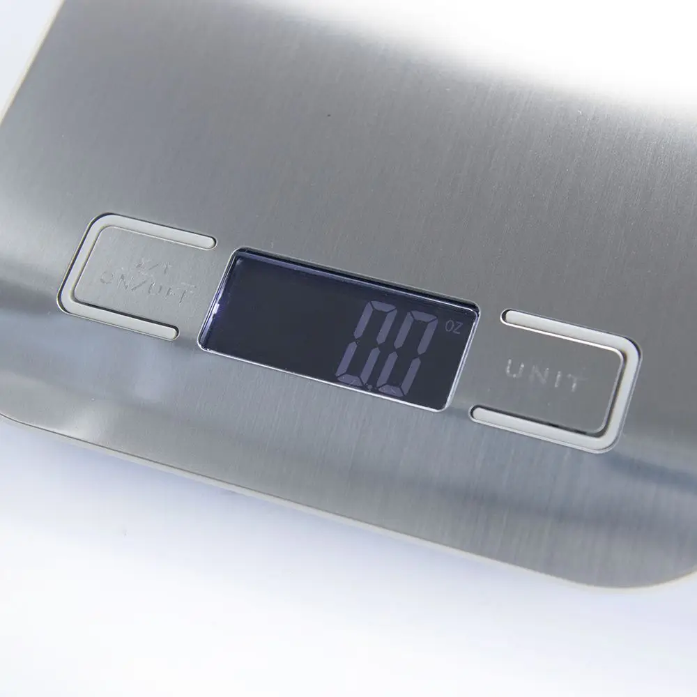 Электронные кухонные весы из нержавеющей стали 11 фунтов/5000 г цифровые пищевые