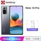 Смартфон Xiaomi Redmi Note 10 Pro, 8 ГБ, глобальная версия ГБ, экран 128 дюйма, процессор Snapdragon 108MP Quad Camera G, AMOLED дисплей 732 дюйма, 6,67 Гц, NFC