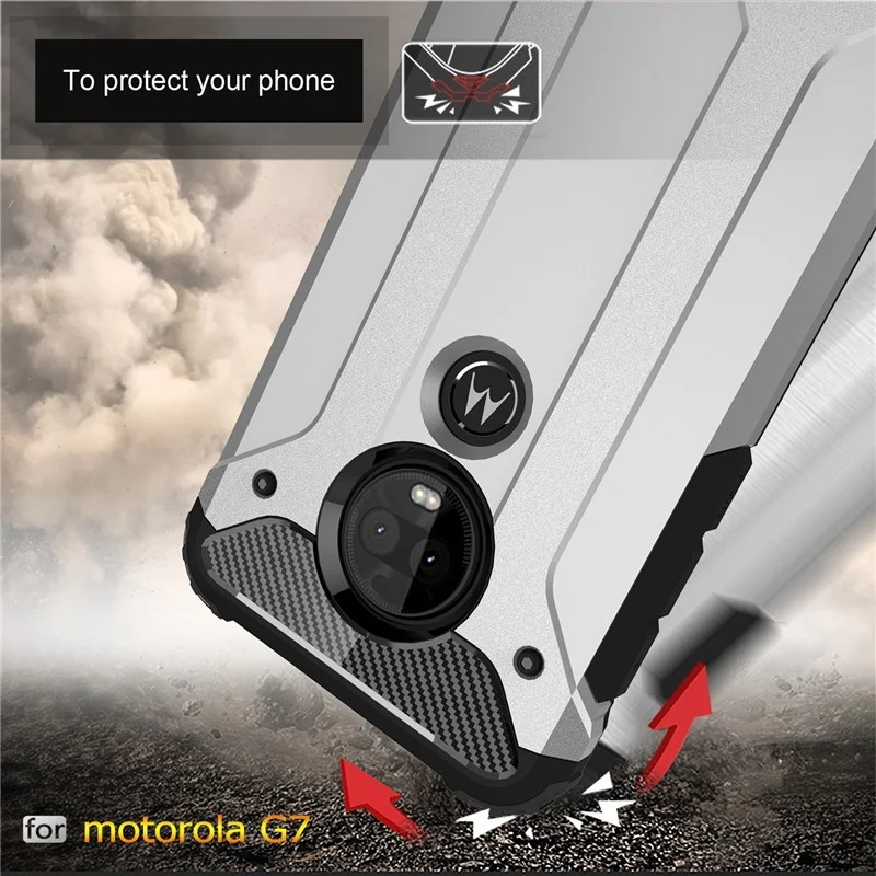 Роскошный бронированный Мягкий противоударный чехол для Moto One Power Macro G8 Plus Play Action
