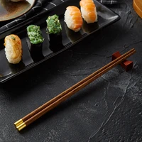 10 pairs chinese natural wooden bamboo chopsticks no lacquer no wax healthy sushi rice chopsticks hotel tableware chopsticks