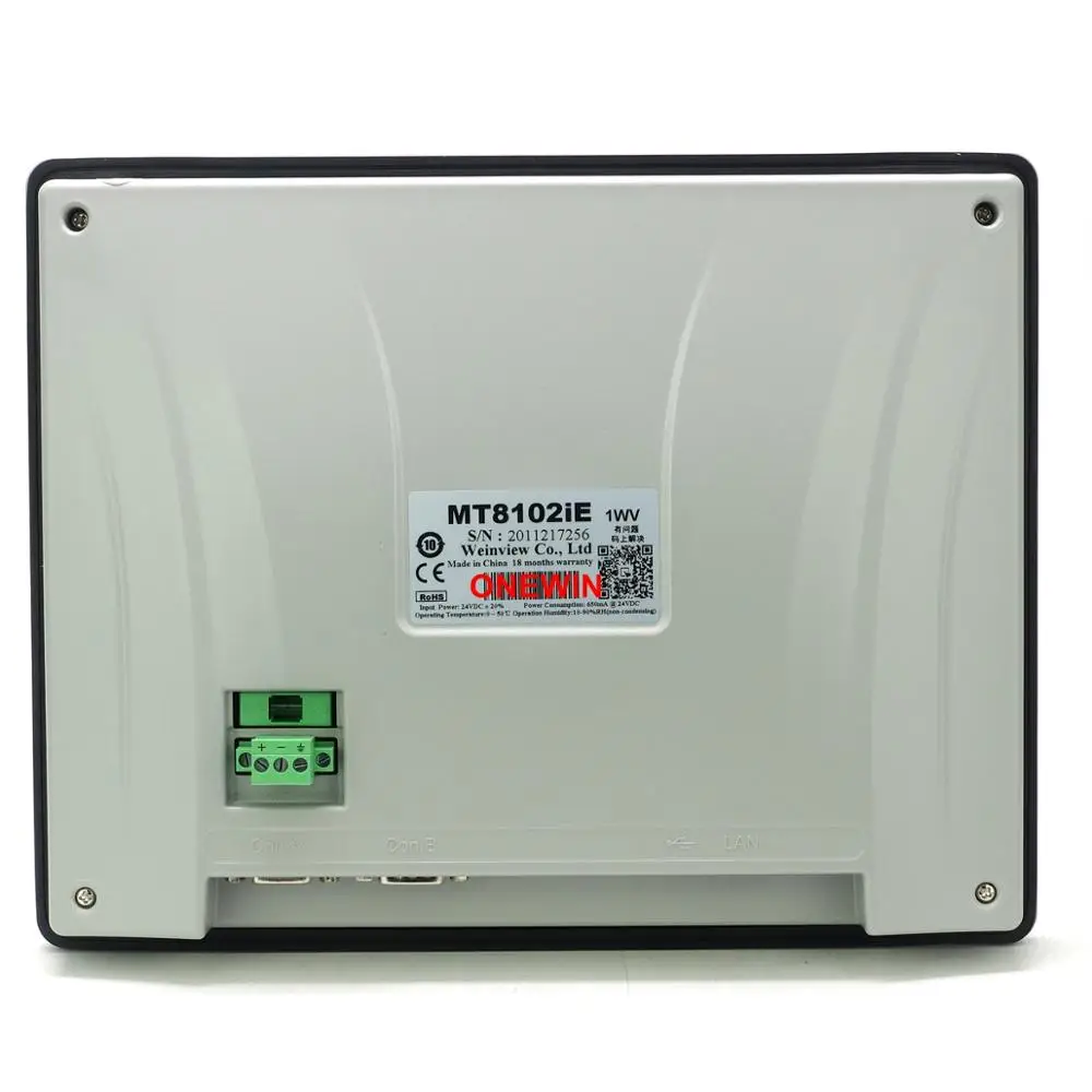 Фото WEINVIEW MT8102iE MT8103iE HMI Сенсорный экран 10,1 дюймов легкий доступ 2,0 интерфейс человека заменяет MT8101iE MT8100iE №3