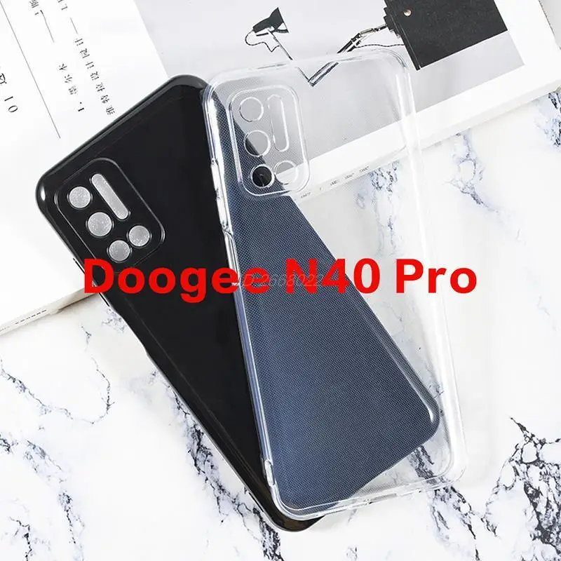 Мягкий чехол для телефона Doogee N40 Pro, силиконовый защитный чехол для камеры Doogee N40 Pro N40Pro, прозрачный чехол для телефона Мягкий чехол для телефона Doogee N40 Pro, силиконовый защитный чехол для камеры Doogee N40 Pro N40Pro, прозрачный чехол для телефона