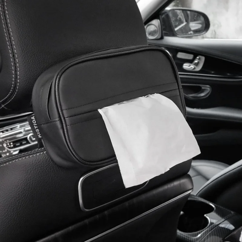 NOIZZY Автомобильная интерьерная Сумочка для салфеток сумка на спинку кресла зажим