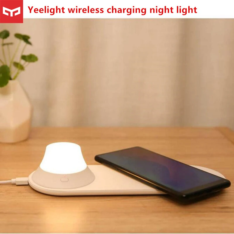 Беспроводное зарядное устройство Yeelight со светодиодной подсветкой магнитное