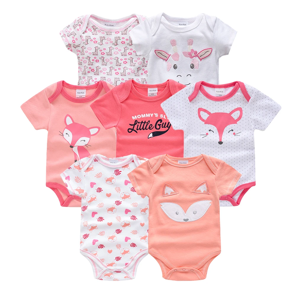 Kavkas бренды vetement новорожденный footie bebe девочка roupas de recien nacido ropa 3 6 9 12 месяцев Одежда