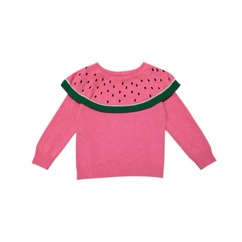 Свитер для маленьких девочек накидка детский хлопковый свитер пальто пуловер с