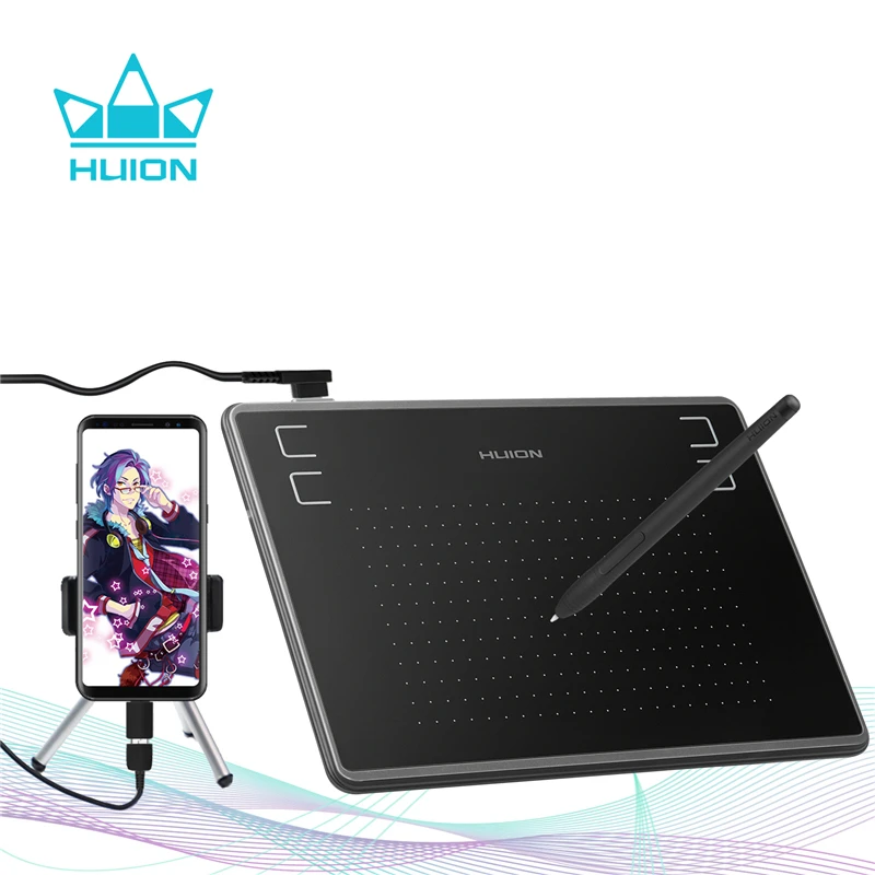 

HUION H430P 4096 Level Ultrathin Graphics Drawing Tablet Battery-Free Digital Pen Tablet Stylus (Perfect for OSU)