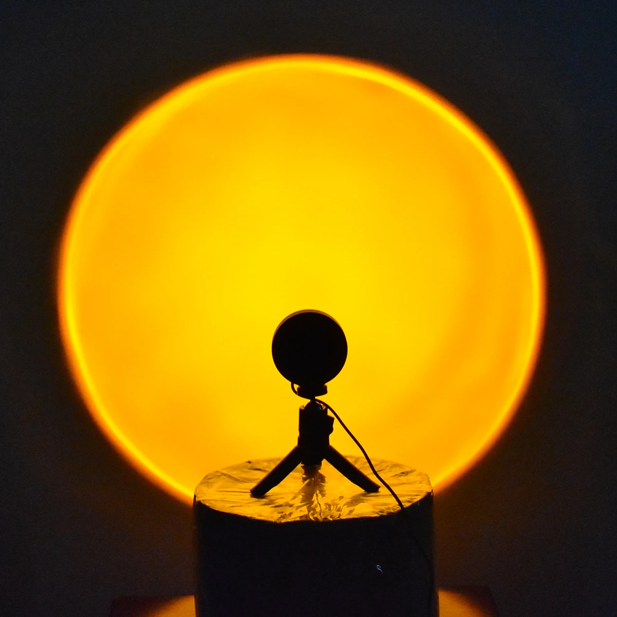 Закат проектор лампа с радужным атмосферу светодиодный ночной Светильник для