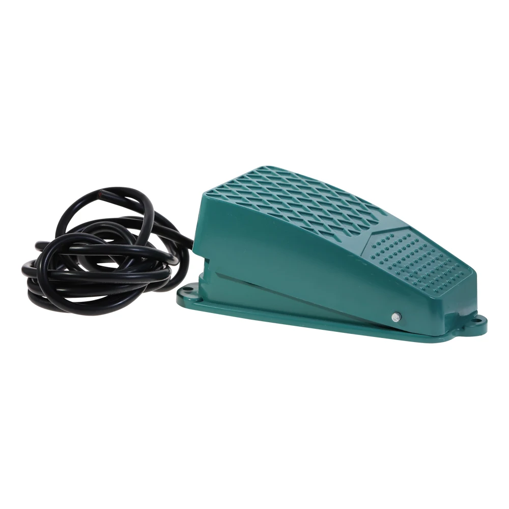 AC 250V 10A SPDT NO NC Нескользящая металлическая моментальная педаль переключения