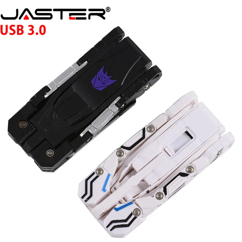 JASTER горячая Распродажа U диск 32g специальное предложение мультяшный персонаж USB 3,0 16g крутой трансформационный робот подарок U диск 64G