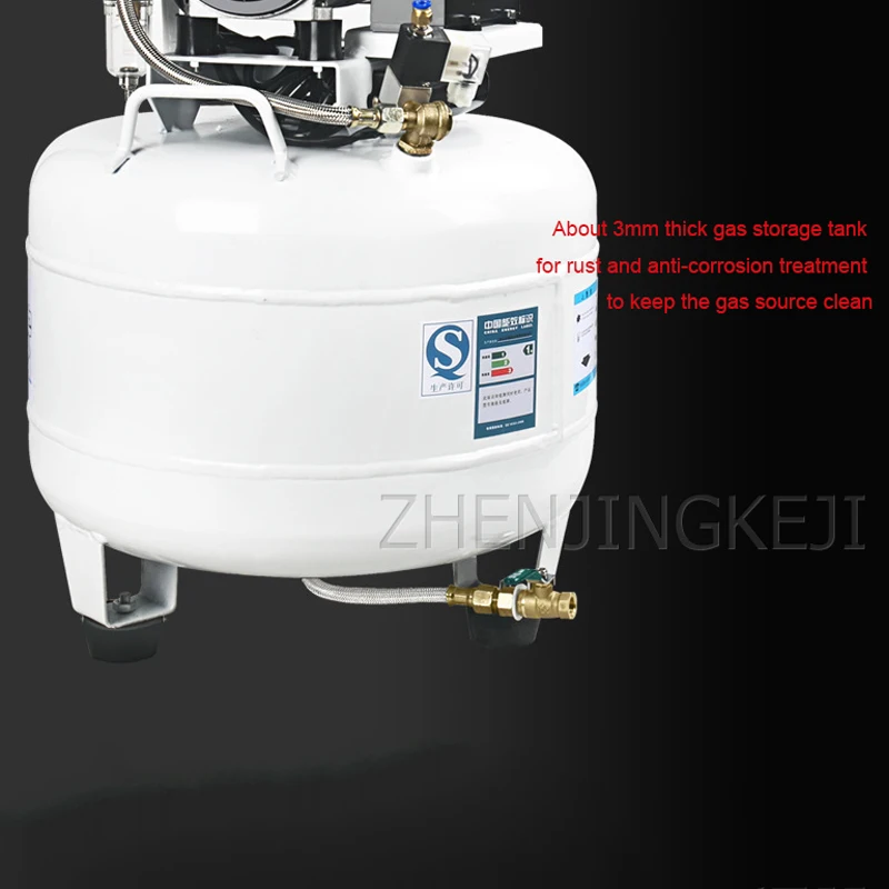 

Mute Air Compressor 220V No Fuel Compressor Small Anti-corrosion And Anti-rust Profession Air Pump Strong Power Compression Tool