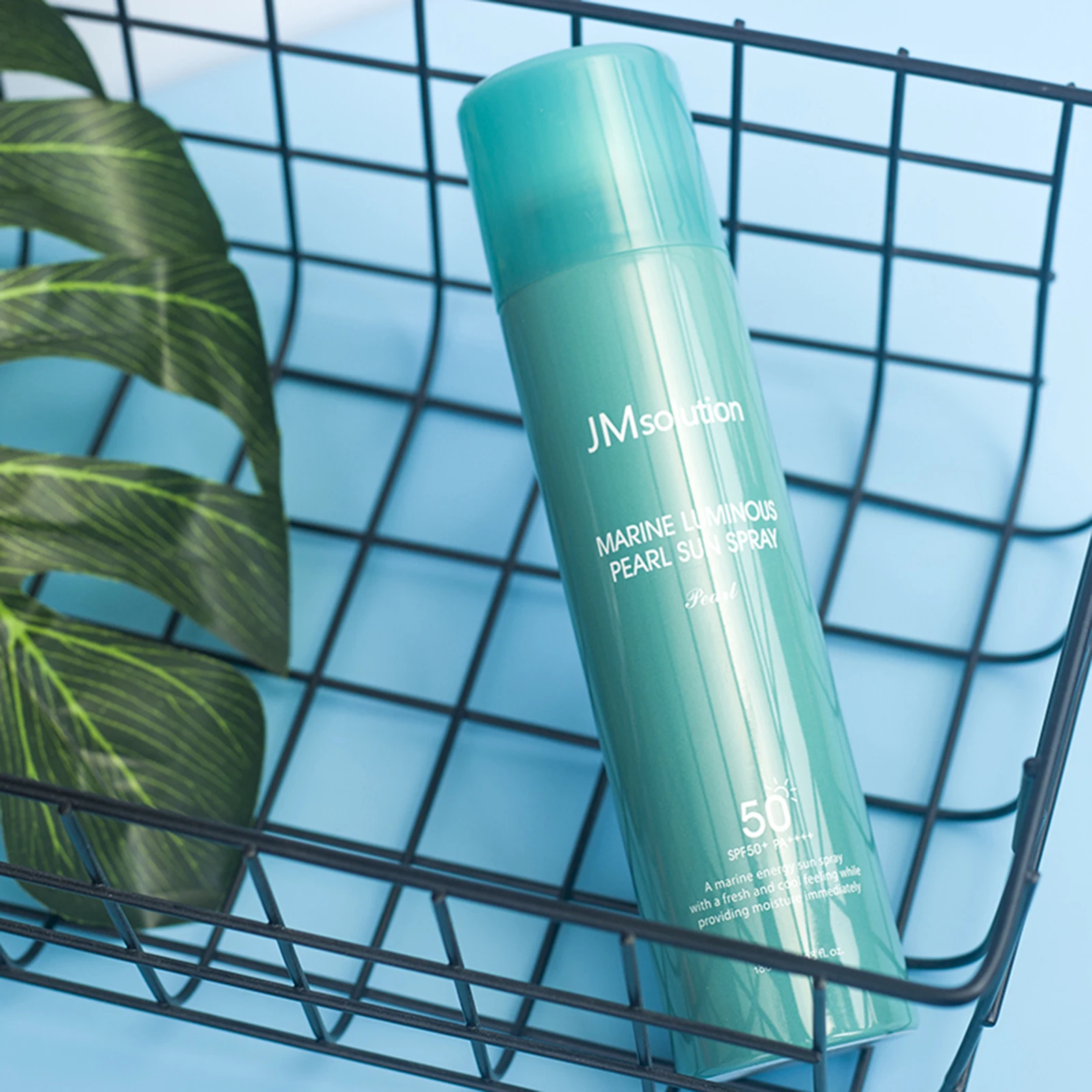 

JMsolution Marine pearl sunscreen spray Refreshing lasting Glow Luminous Sun Spray SPF50+/PA++++ 180ml for oily/mixed skin