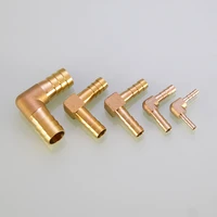 1pcs brass pipe fitting elbow 8mm 16mm hose barbed tail 14 38 12 bsp female connector joint coupler adapter
