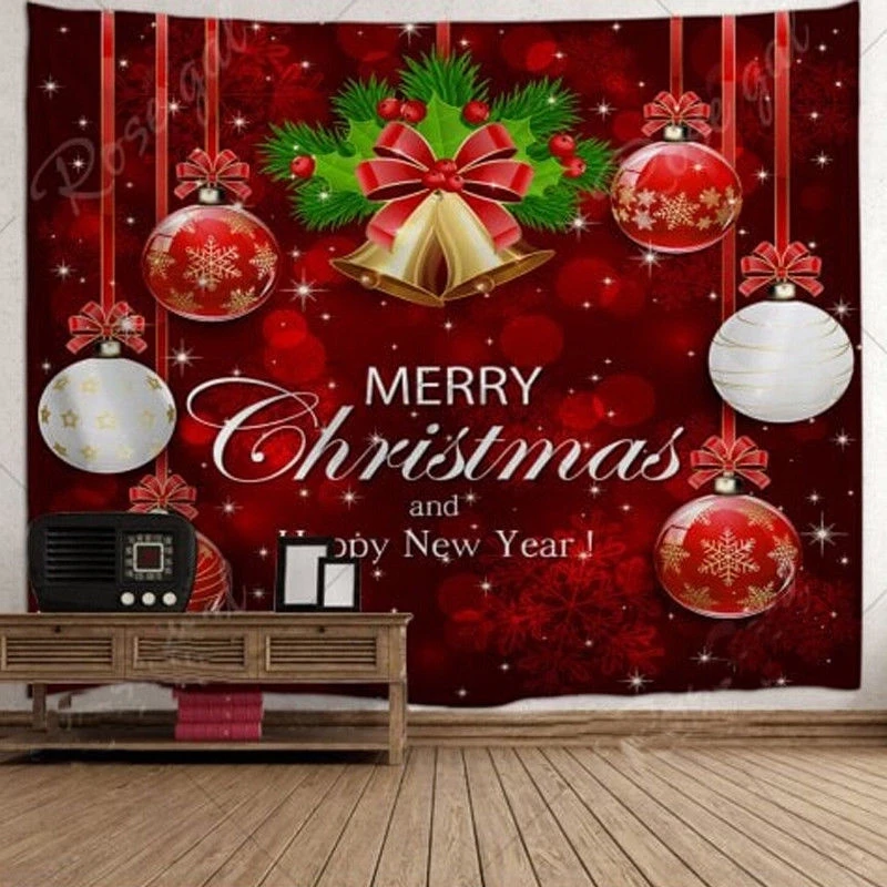 По индивидуальному заказу Рождественская тема настенный гобелен рождества