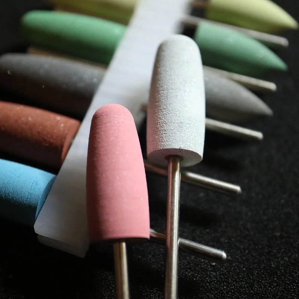 10 шт. набор полировальных инструментов для зубов диаметр хвостовика 2 35 мм |