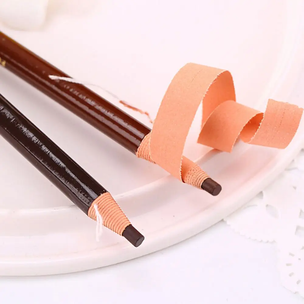Portable Tint Longlasting Drawing Eye Makeup Eyebrow Tattoo Liner Pencil Microblading Enhancer | Красота и здоровье