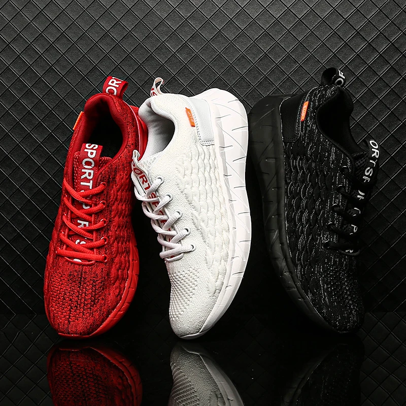 

New Fashion Style Fish Scale Men's Sneakers Four Seasons Available High Quality Male Casual Running Shoes