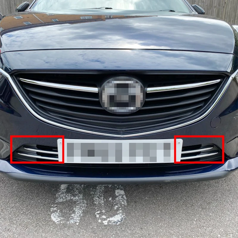 Для Mazda 6 Atenza 2013-2018 ABS Хромовая автомобильная пленка защита корпуса от повреждений