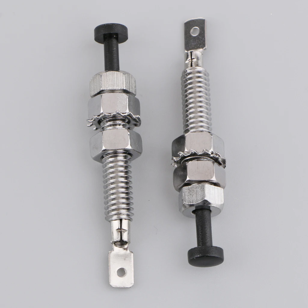 

Pair Universal Car Truck Boat Bonnet Alarm Light Hood Door Pin Switch