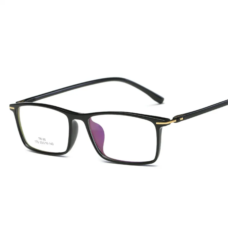 Дизайнерские качественные очки TR90 по рецепту для мужчин и женщин оправа очков