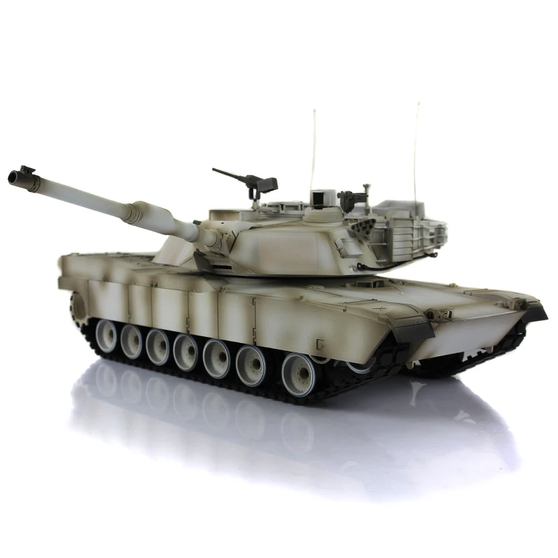 Henglong 1/16 отдача ствола 6 0 Пластик M1A2 Абрамс Р/У танки 3918 Сталь редуктор TH17138