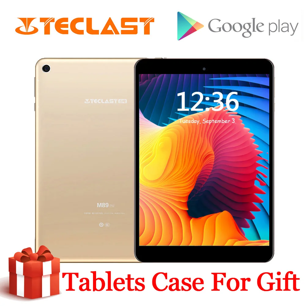 Teclast M89 Pro планшет на Android 7 9 дюймов планшеты Notbook тачскрин 2048x1536 3 Гб RAM 32 ROM Type C MT6797X X27