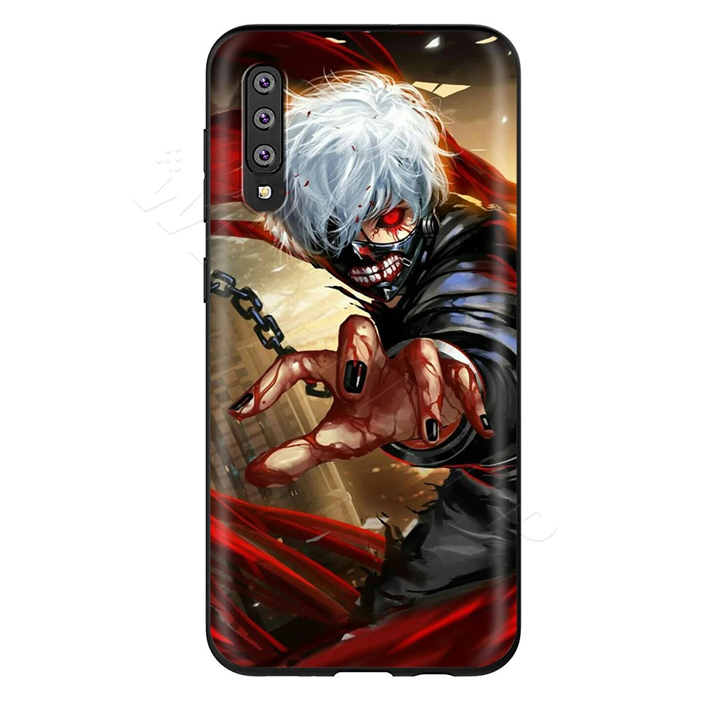 10 Webbedepp анимэ Tokyo Ghoul, чехол для samsung Galaxy S7 S8 S9 S10 Edge Plus Note 10 8 9 A10 A20 A30 A40 A50 A60 A70 - Цвет: 10