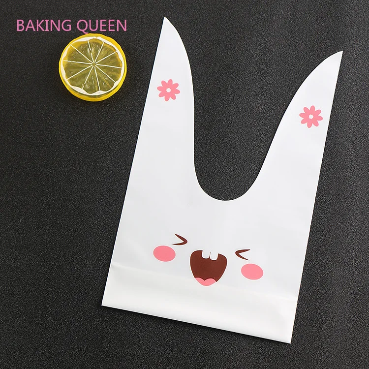 Упаковка конфет с милыми заячьими ушками для выпечки подарочные пакеты печенья