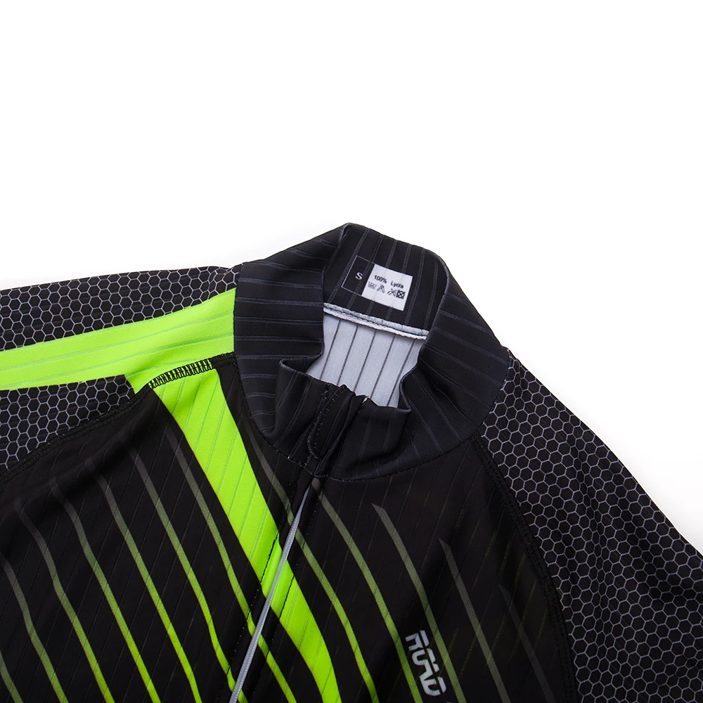 2019 Мужская флуоресцентная зеленая велосипедная Джерси летняя Mtb camisa ciclismo лайкра