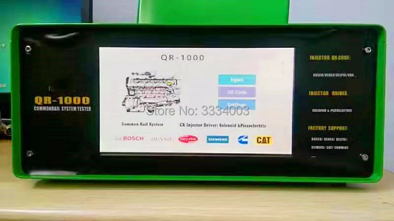 AM-QR1000 инжектор common rail QR кодовый запрос тестер системы для BOSCH DENSO DELPHI VDO, инжектор common rail тестер-симулятор