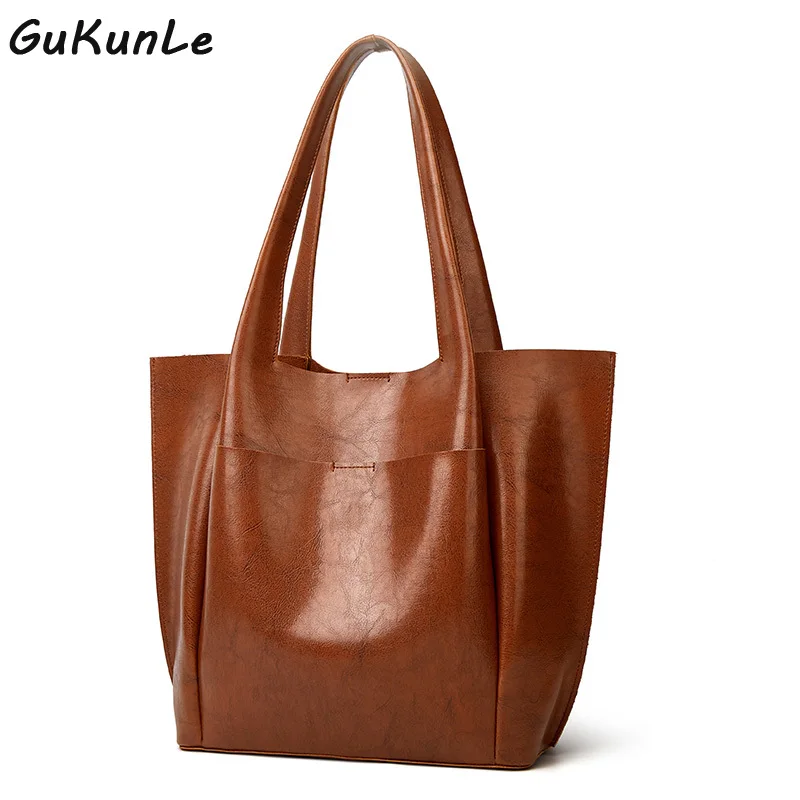 

Casual Large Women's Bag Large Capacity Shoulder Bags Female PU Leather Purses and Handbags Ladies Bags Sac A Main Femme