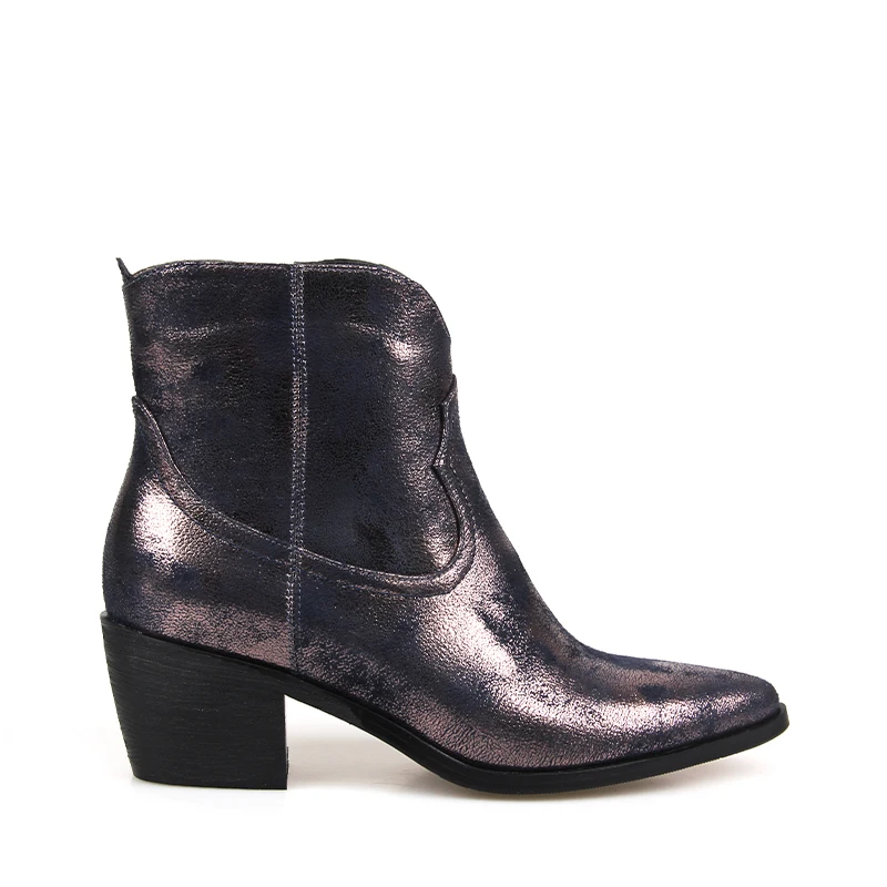 

New Chic Zipper Ankle Boots Women Autumn Shoe Thick High Heel Shoes Bottes Femme Leather Booties Chelsea Botines Zapatos Mujer