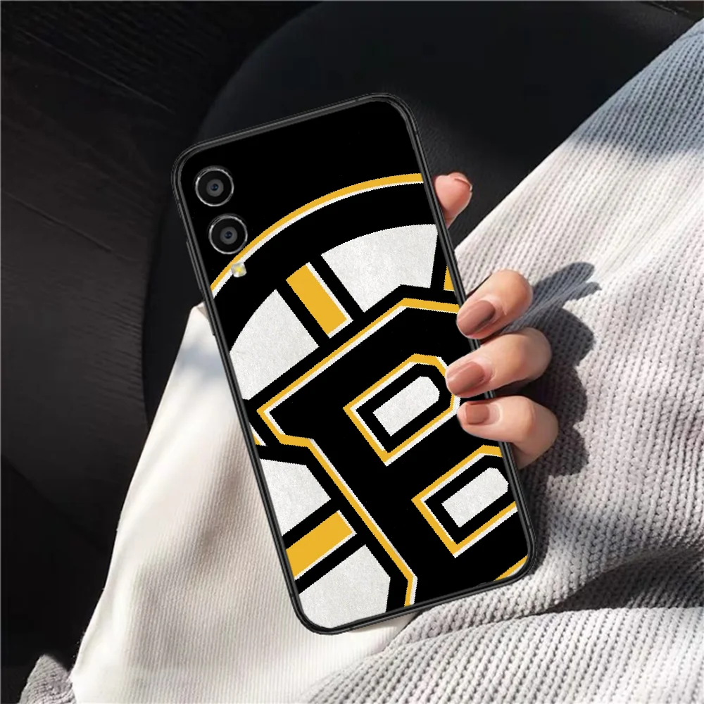 

Boston Bear Hockey Ice Team Phone Case For HUAWEI Honor 6 7 8 A S 9 X Mate 10 20 30 i Lite Pro Y7 2019 black Waterproof Tpu