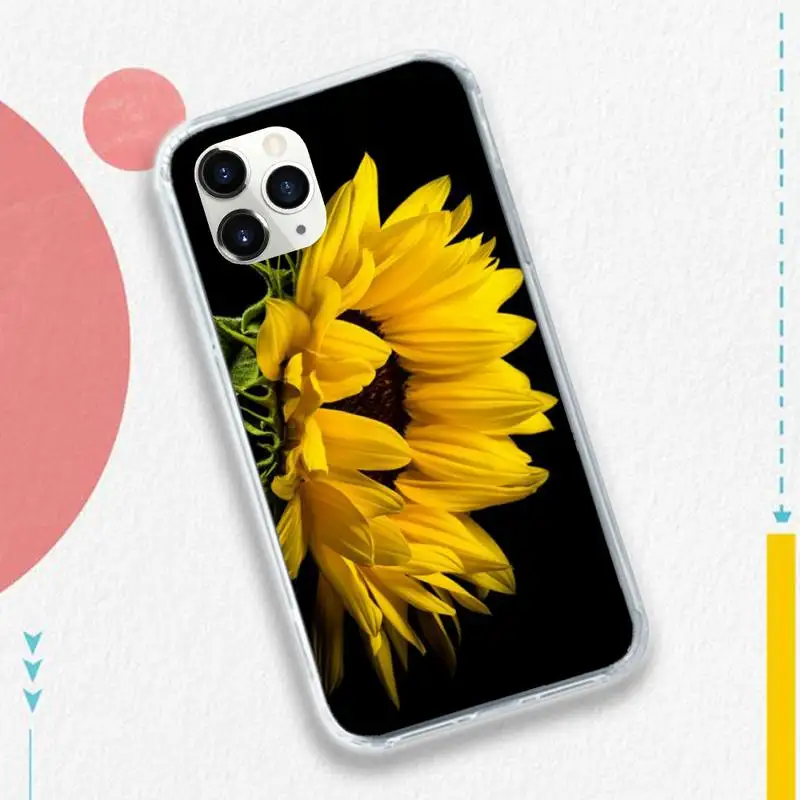 

Daisy Sunflower Floral Summer Phone Case for iPhone 11 12 pro XS MAX 8 7 6 6S Plus X 5S SE 2020 XR