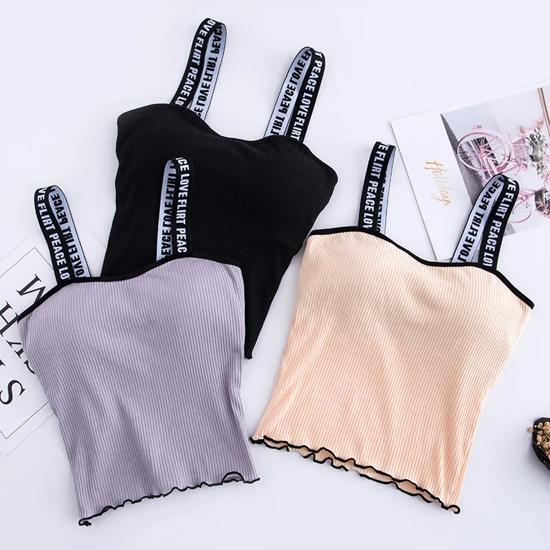 Бюстгальтер укороченный женский для фитнеса пурпурный с треугольными чашками