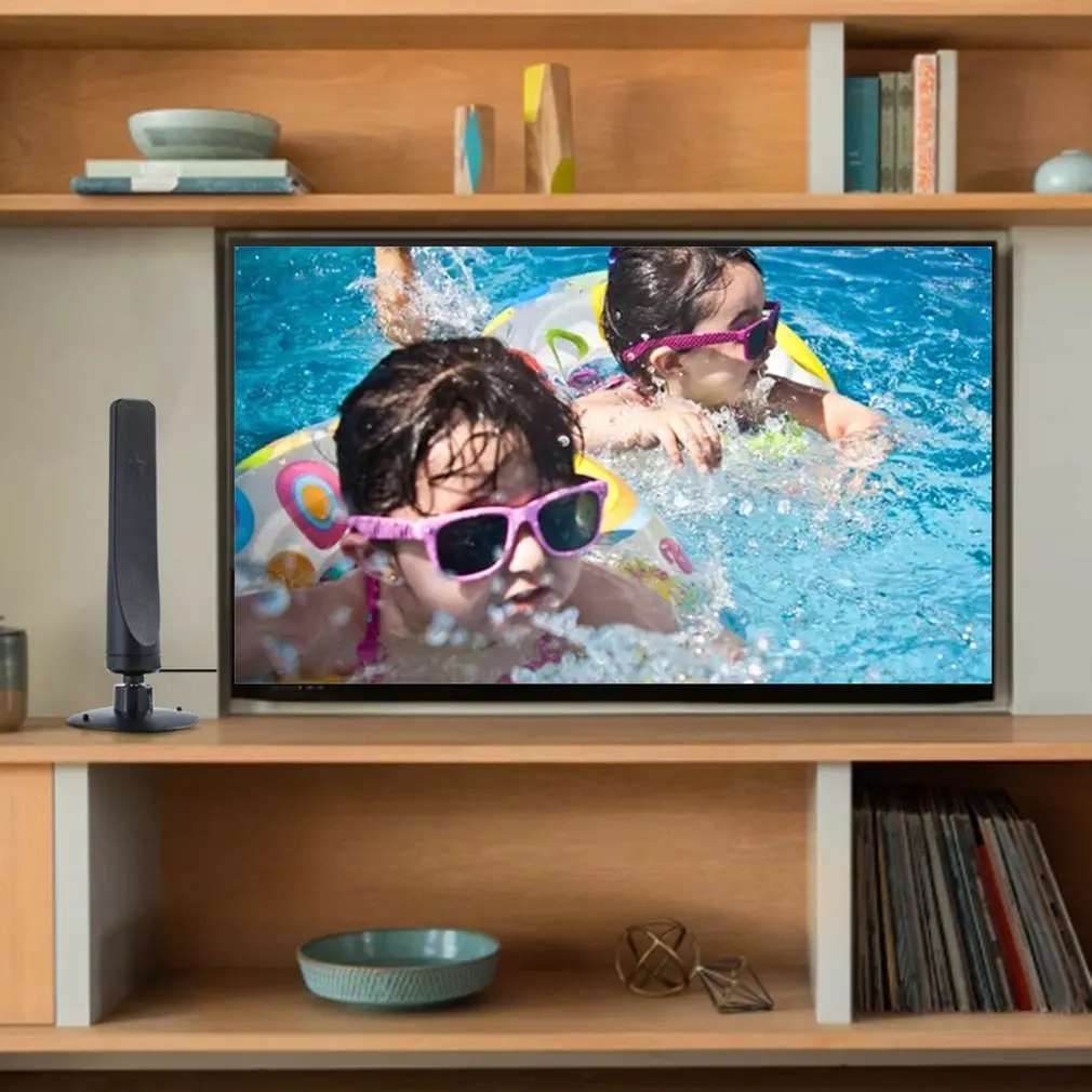 HD TV цифровая DVB T2 усиленная ТВ антенна для помещений на расстоянии 270 миль Ultra HDTV с