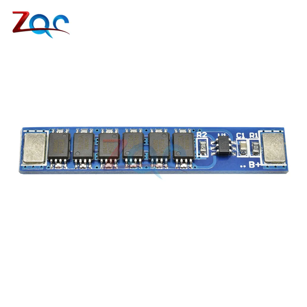 2 шт. защитная плата 1S 5A 3MOS / 10A 4 MOS/ 15A 6MOS Li Ion BMS PCM для модуля литий ионной батареи
