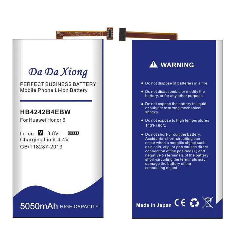 5050mAh HB4242B4EBW Аккумулятор для Huawei honor 6 H60 L01 L02 L11|battery for huawei|battery forbattery 3800mah |