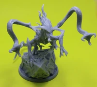 56mm resin model kits alien hunter dragon figure unpainted no color dw 019