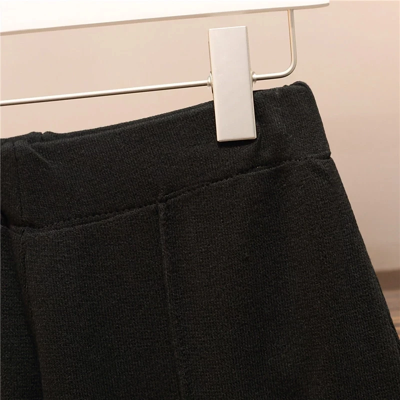 

2021 New Summer Fashion Casual Patchwork Solid Long Sleeve Loose Hoodie Large Size Slim Knitted Two-Piece Suit Women Pullover