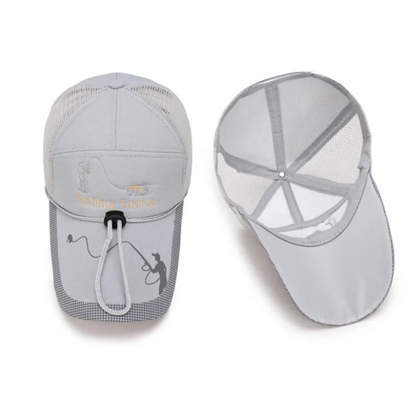 

Fishing Hat Cap Outdoor Sports Hats Hiking Visor UV Protection Men Women Adjustable Breathable Golf Caps