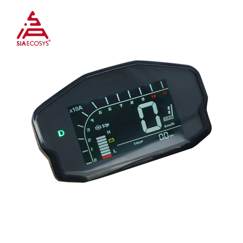 

New Adjustable DKD LIN CAN-BUS Communication Optional Electric Scooter LCD Instrument Speedometer Display for VOTOL Controller