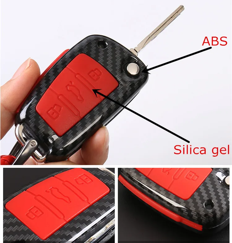 Автомобильный защитный чехол из углеродного волокна для Audi TT A7 A4 A4L 8S B9 A6L A5 A8 Q3 Q7 |