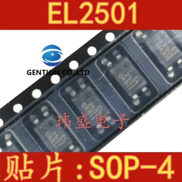 

50PCS SMD EL2501S (K) (TU)-G-4 light coupling photoelectric coupler SOP-4 in stock 100% new and original