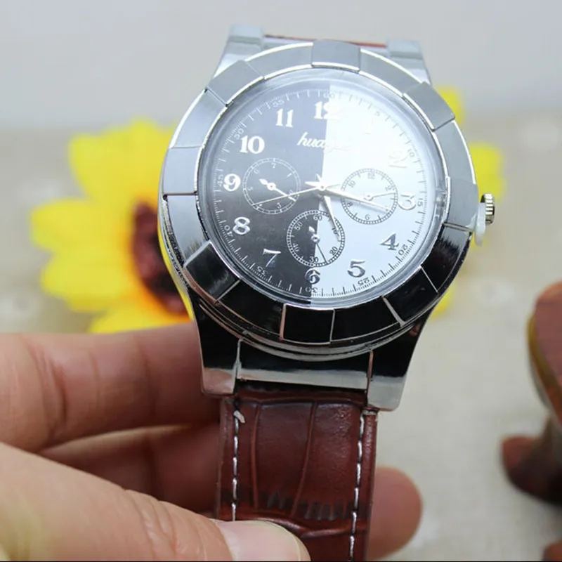 Часы наручные мужские кварцевые с USB-зарядкой и защитой от ветра | Наручные часы