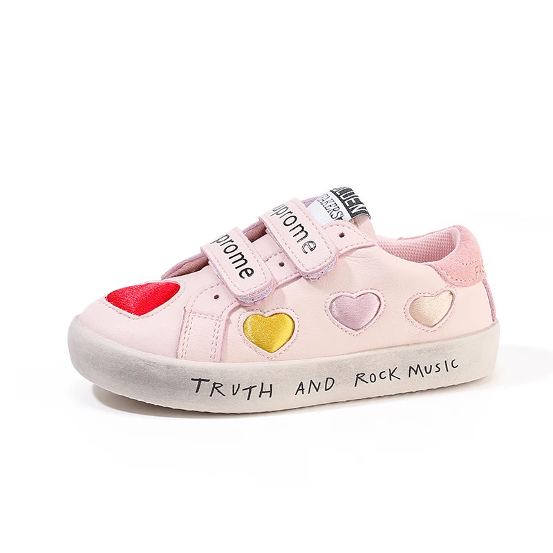 Белые кроссовки для девочек Новинка осени 2019 года модная детская обувь