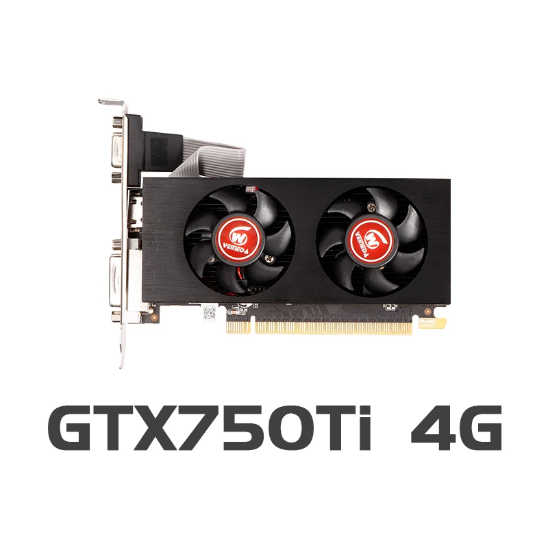 Видеокарта VEINEDA GTX 750Ti 4 ГБ GDDR5 128 бит видеокарта gtx750ti для игр nVIDIA Geforce | Компьютеры и